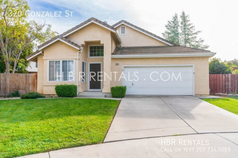Single Story 3 Bedroom Tracy Rental Home! - Single Story  3 Bedroom Tracy Rental Home!