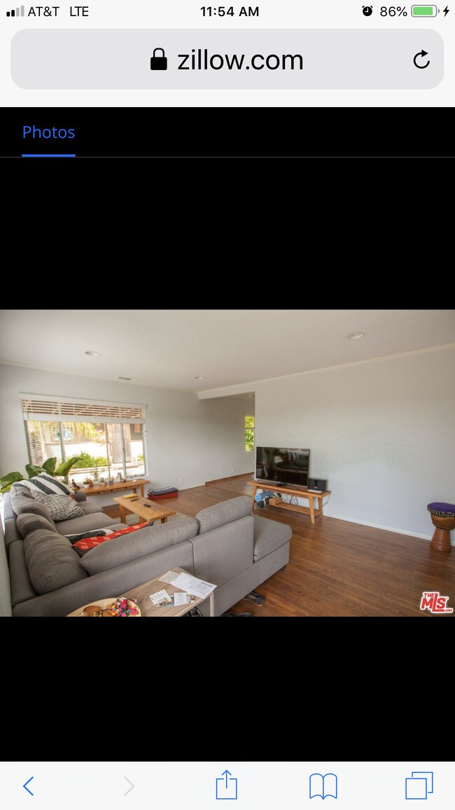 Window to backyard and view - 3339 1/2 Cazador St