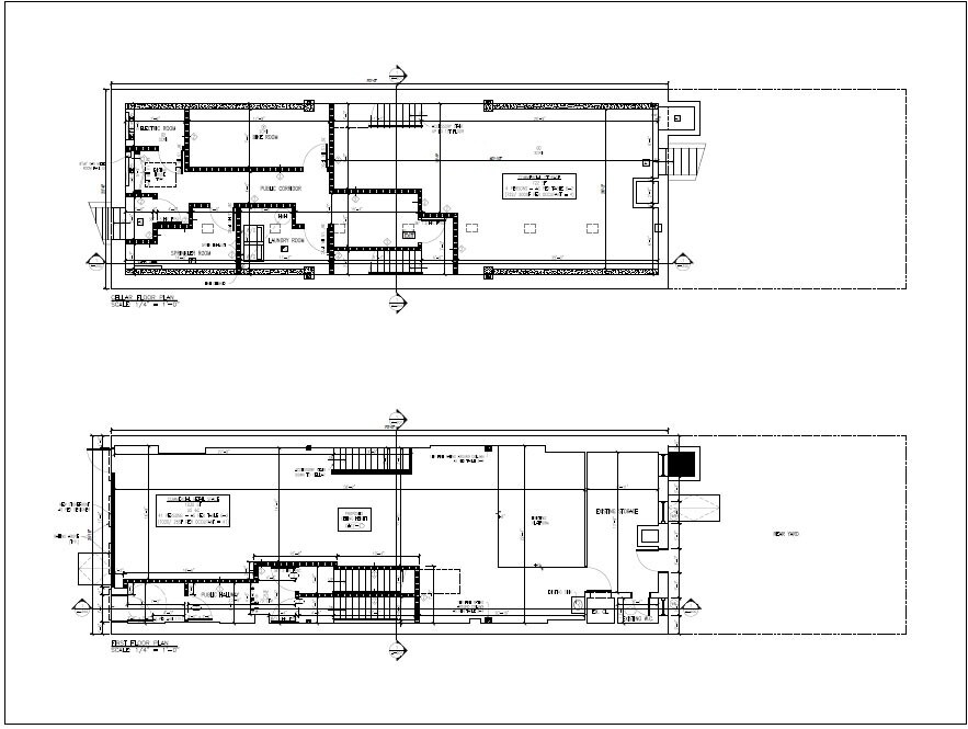Plano de planta - 679 Grand St