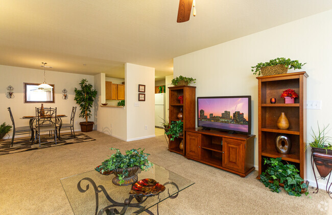 2BR, 2BA - 1,297 SF - Willow Ridge Apartments