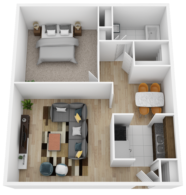 Interior Photo - North Moreland Courts Apartments