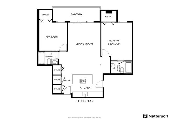 Photo - 2BR Condo w/ Covered Parking and Balcony Views at Broadway Towers