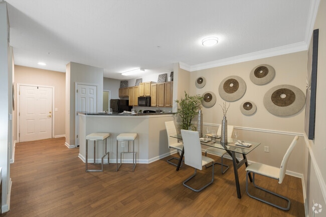 Brookstone - 2BR, 2BA - 1,131SF - Dining Area - Walden at Chatham Center