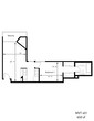 1BR 1BA - FLOOR PLAN F - 1441 MIDVALE