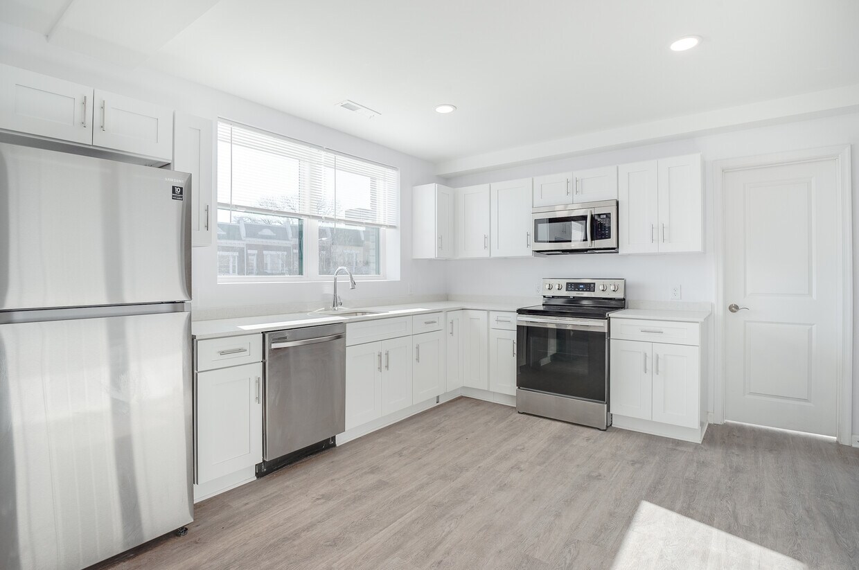 Cocina - Plano de planta de 3 dormitorios B2 - The J.C Layne at Euclid