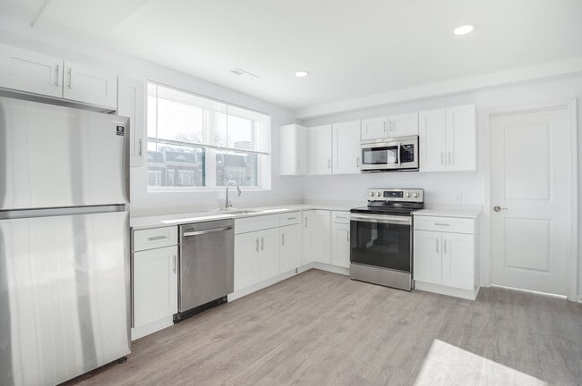 Kitchen - 3 BR Floor Plan B2 - The J.C Layne at Euclid