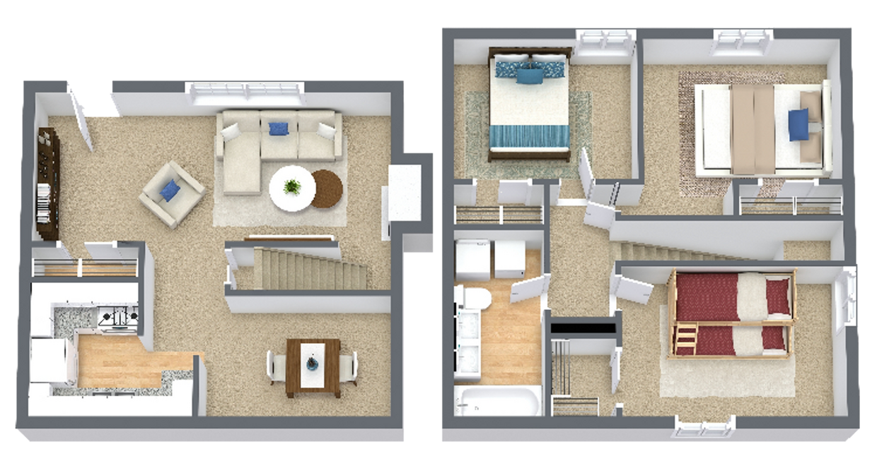 Primary Photo - So Many Decorating Ideas for this 1,144 Sq...