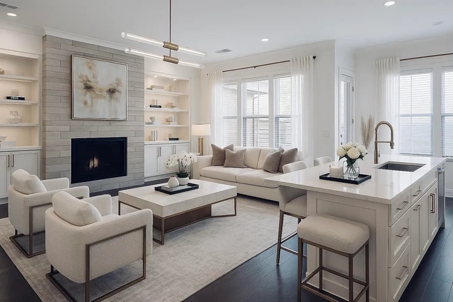 Living Area Staged - 304 Sonatina Ter