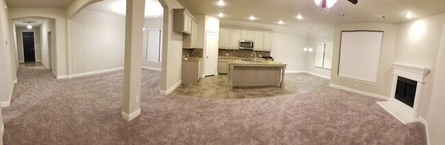 View from door of master bedroom, Shows the open floor plan - 16409 AMISTAD AVE