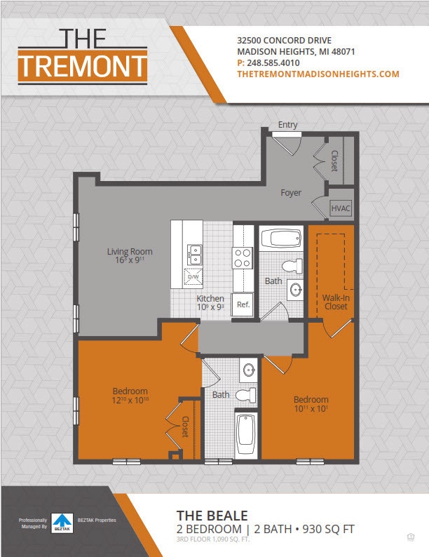 The Tremont Apartments Madison Heights, MI