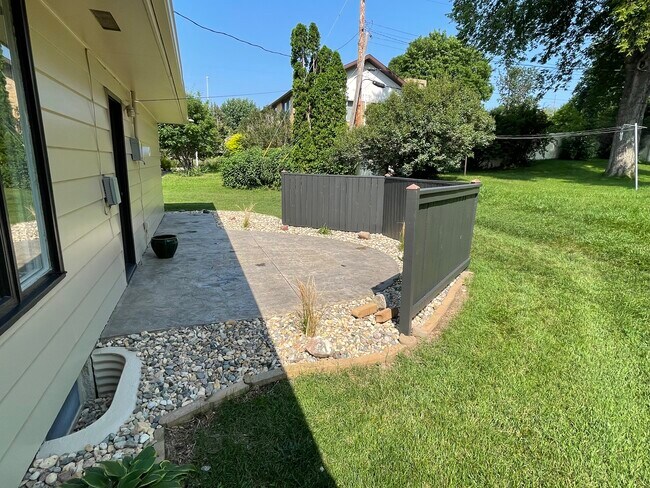 Back patio - 1208 E 30th St