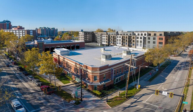 Birds Eye View of CVS and Lucky's Market - Park Monroe