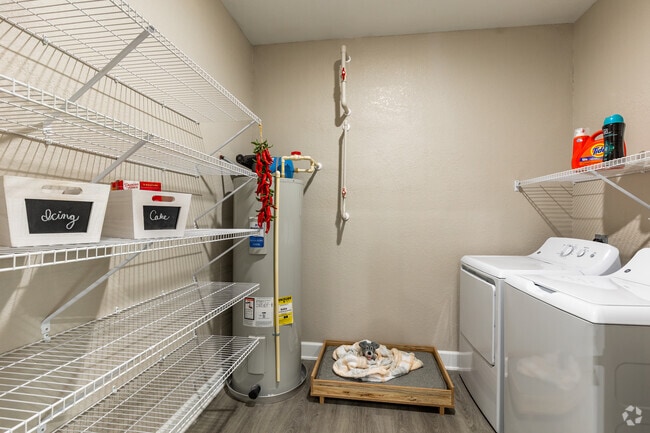 2BR, 2BA - 1,211SF - Laundry Room - Spires 27