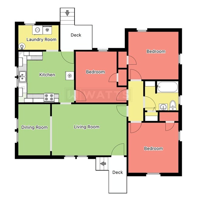 Foto del edificio - Renovated 3-Bed, 1-Bath Home in East Lake