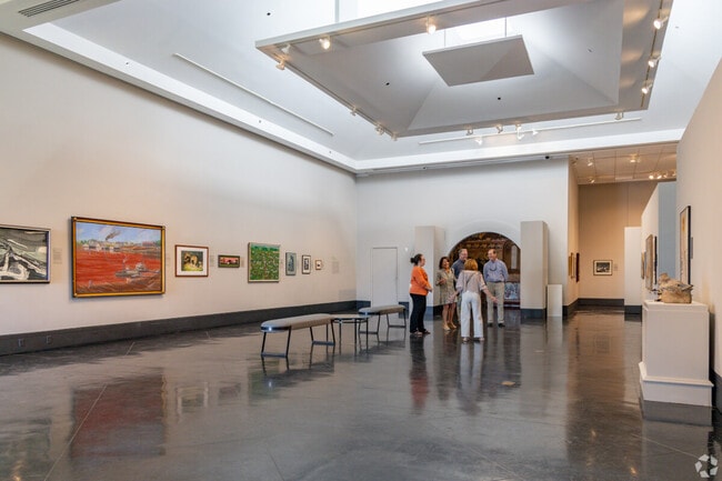 Residents can engage with culture at the Alexandria Art Museum.