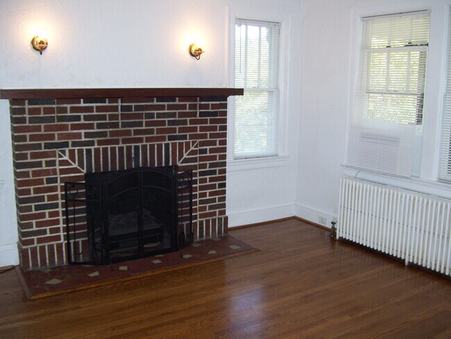 Fireplace in living room. - 3723 Henrico St