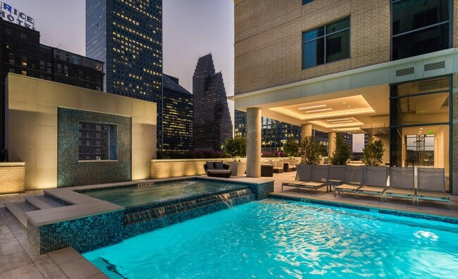 Pool Deck Evening - Aris Market Square Pool Deck Evening - Aris Market Square