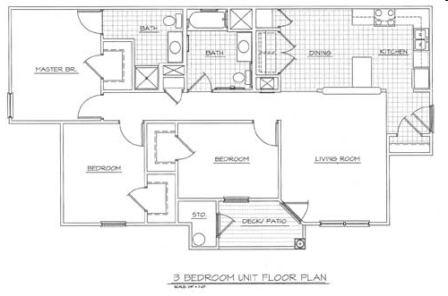 3BR/2BA - Southview Green Apartments