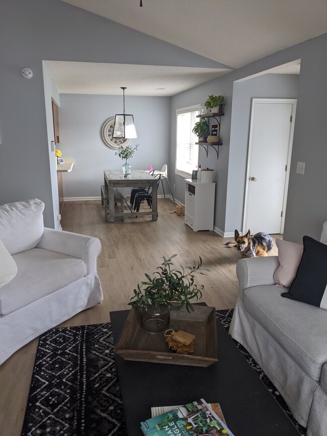 Dining Room (From living room) - 105 Oakwood Ln