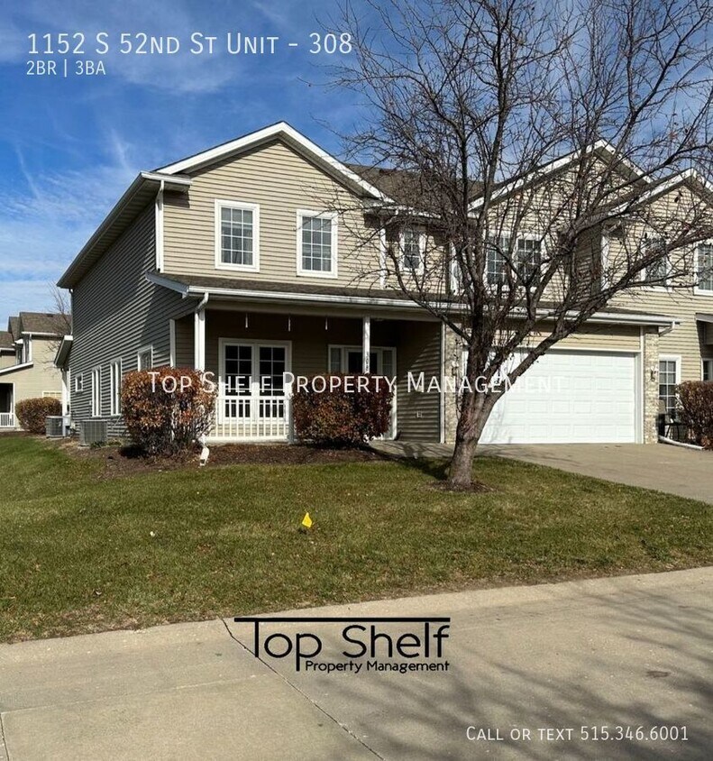 2 bd 2.5 bath available now! Townhome Rentals in West Des Moines IA