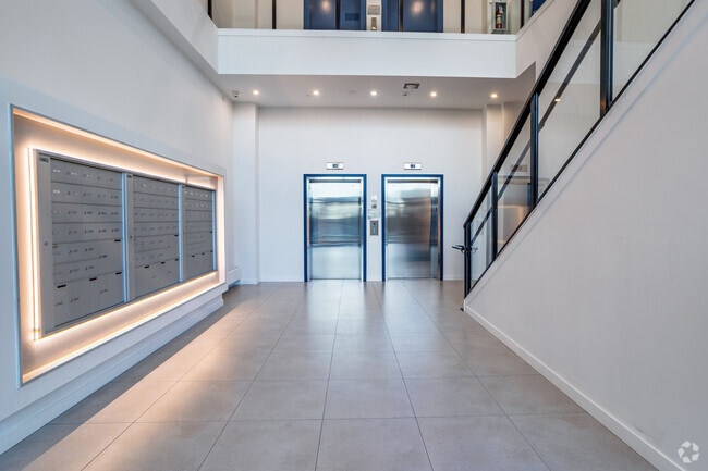 Lobby POV From Entrance - The Everett Marine & Kerr