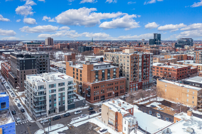 Aerial Photo - The Daily News Building