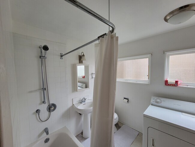Your bathroom, but is shared laundry room. We can set hours for laundry, so your are not inconvenienced. - 11012 Rainier Avenue South
