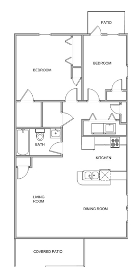 2HAB/1BA - Westchester Village of St Joseph