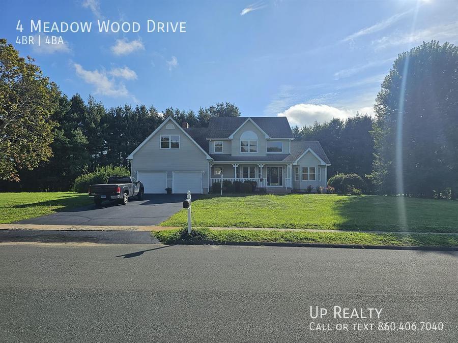 4 Meadow Wood Dr, Suffield, CT 06078 House Rental in Suffield, CT