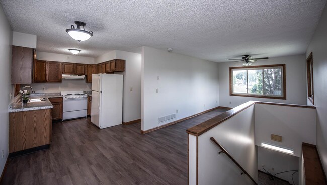 Main floor living area and kitchen - 12455 Goodhue Ave