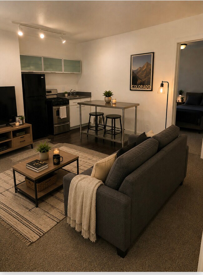 Sala de estar - Blue Sky Lofts