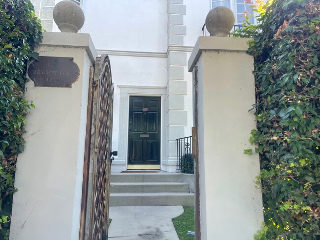 own front door - 1238 N Crescent Heights Blvd