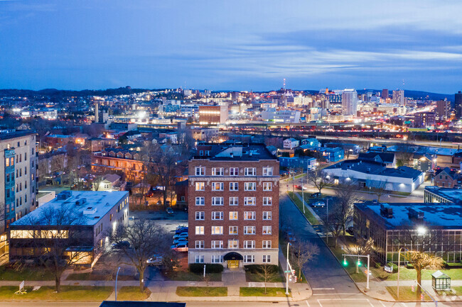 James Street Night View With Skyline - The Duchess