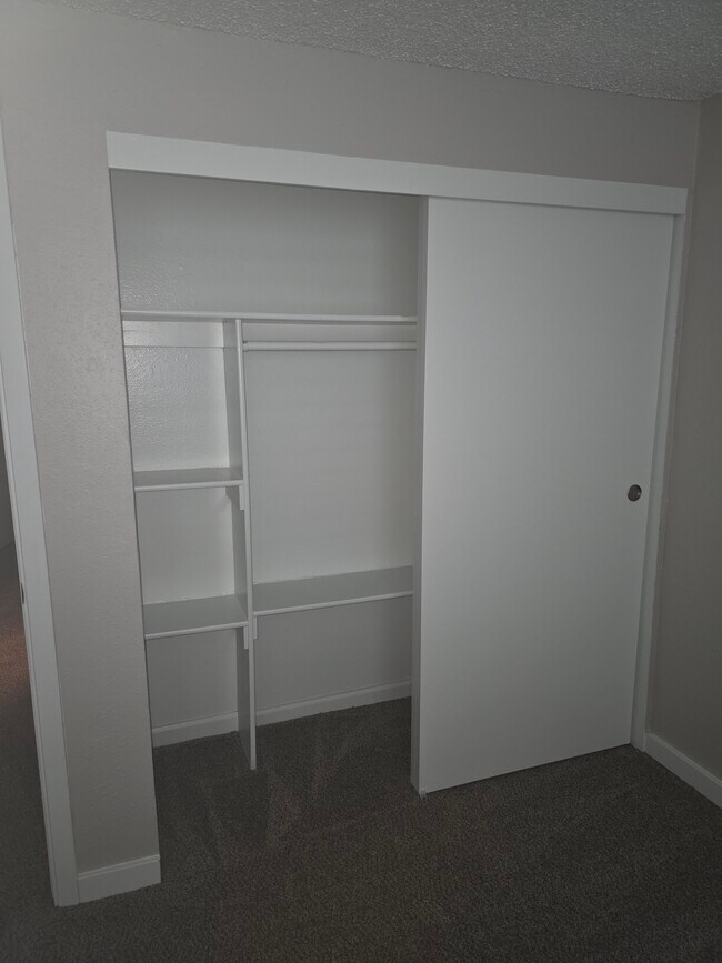 Closet in Bedroom #1 - West End Apartments