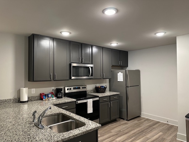 Cocina completa - Deerwoode Apartments