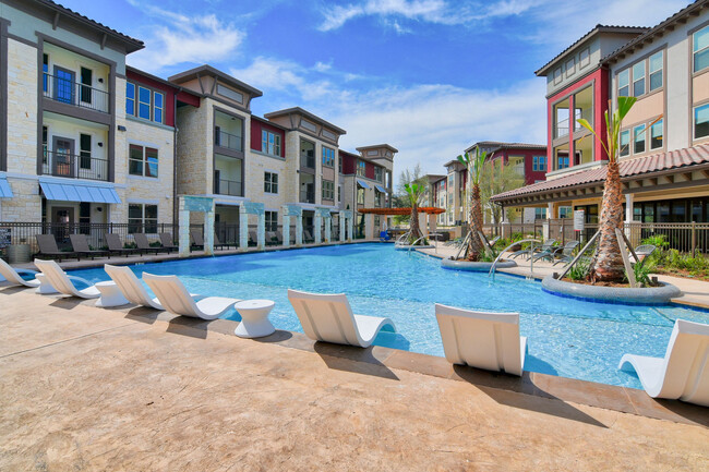 Water Lounge Chairs - Relax & Enjoy the Sun - Park at Rialto Apartments