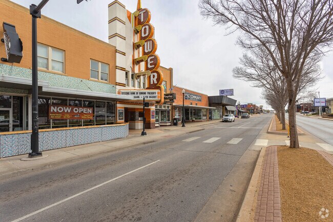 Tower theater is home touring musical acts, movies and special events.