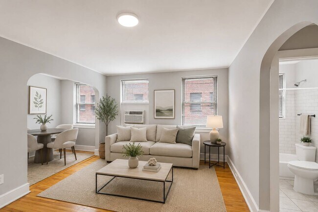 Sala de estar - Lennox Apartments