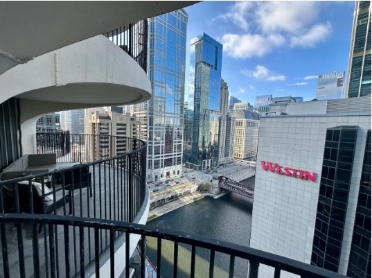 Unreal views off balcony - 300 N State St