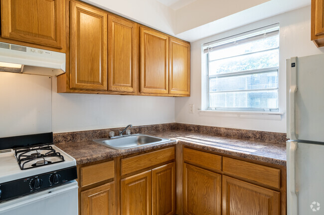 1BR, 1BA - 738SF - Kitchen - Windsor Regency