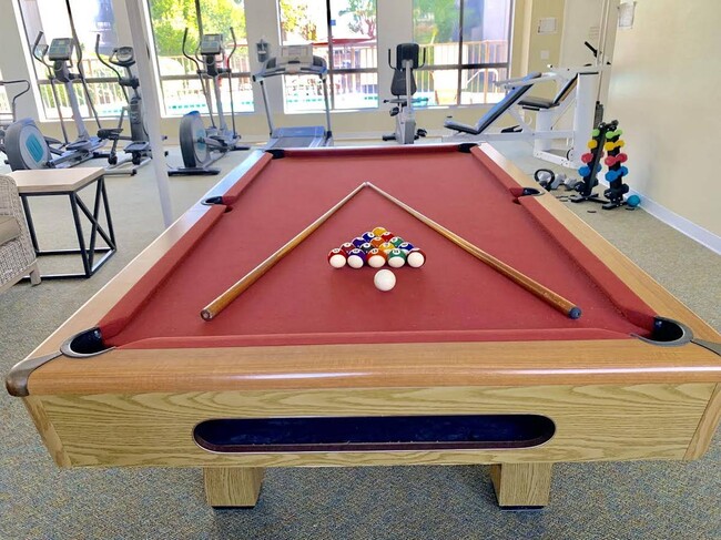 Billiards -Fitness - Foosball - Newport Villa Apartments