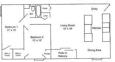 2BR/1BA - Savannah Garden Apartments