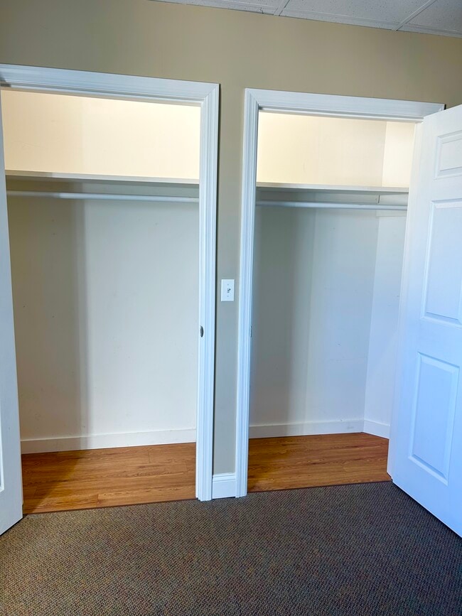 Bedroom Closets - 36 Riverside Sq