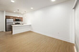 Studio Kitchen & Living Room - Blair Crossing Apartments