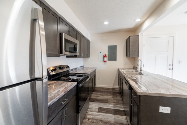 El Chaparral - Renovated Kitchen - El Chaparral Apartments