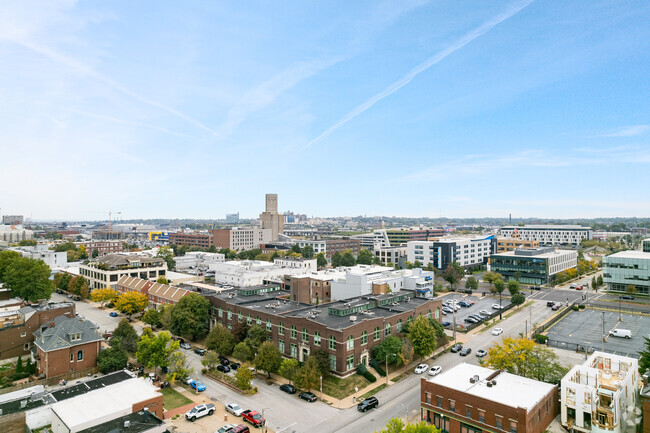 Aerial Photo - Crown Loft Condominiums