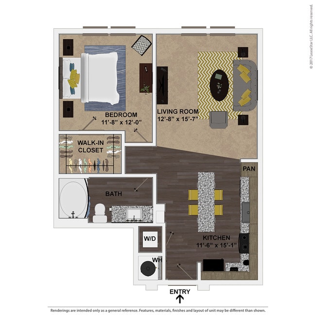 Plano de planta - Addison At Windermere