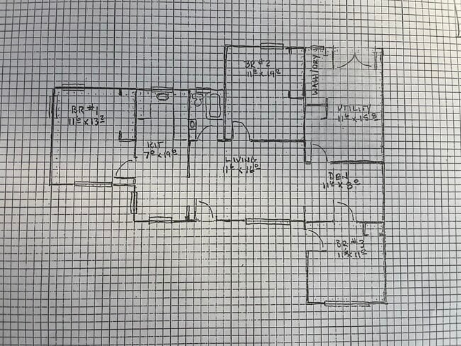 Floor plan - 2340 A St