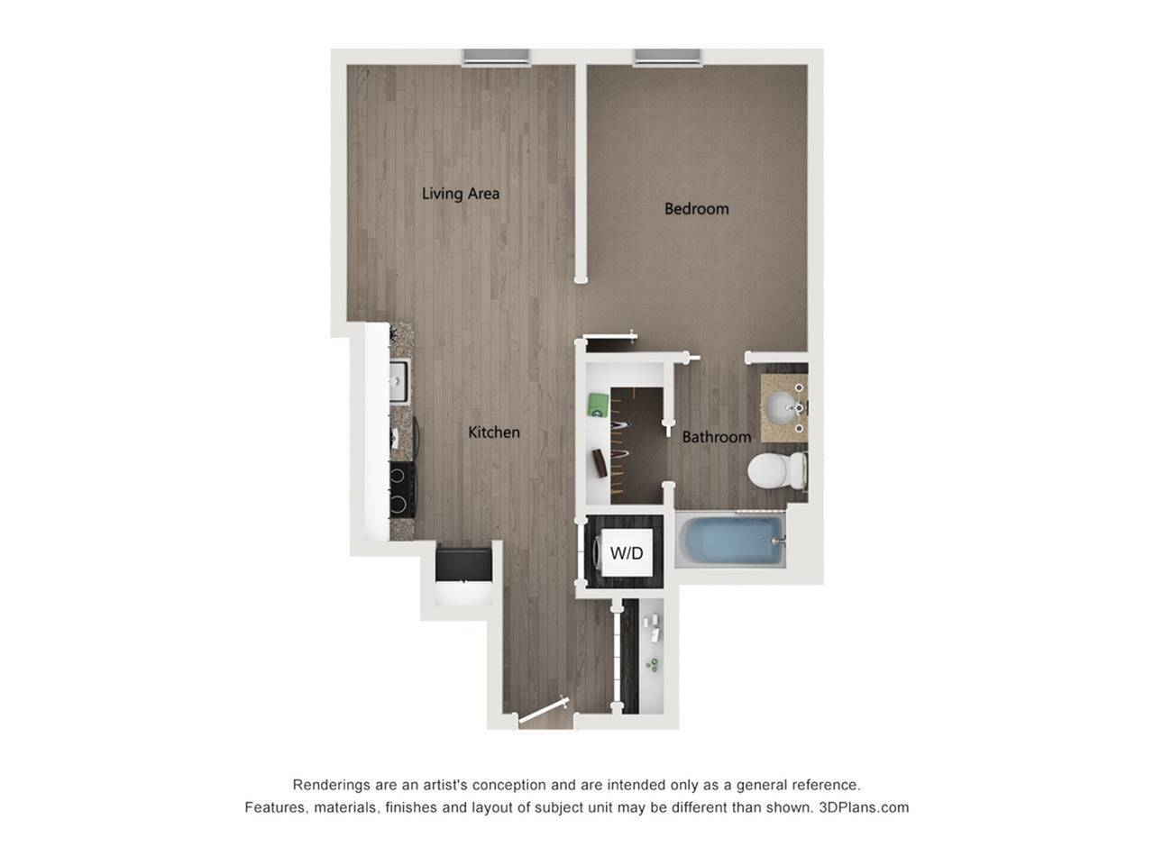 Standard On Main Apartments – A2.2