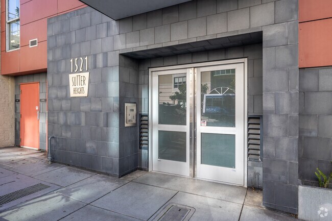 Entrance - 1521 Sutter St